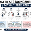 How to Set Boundaries Without Being Cold