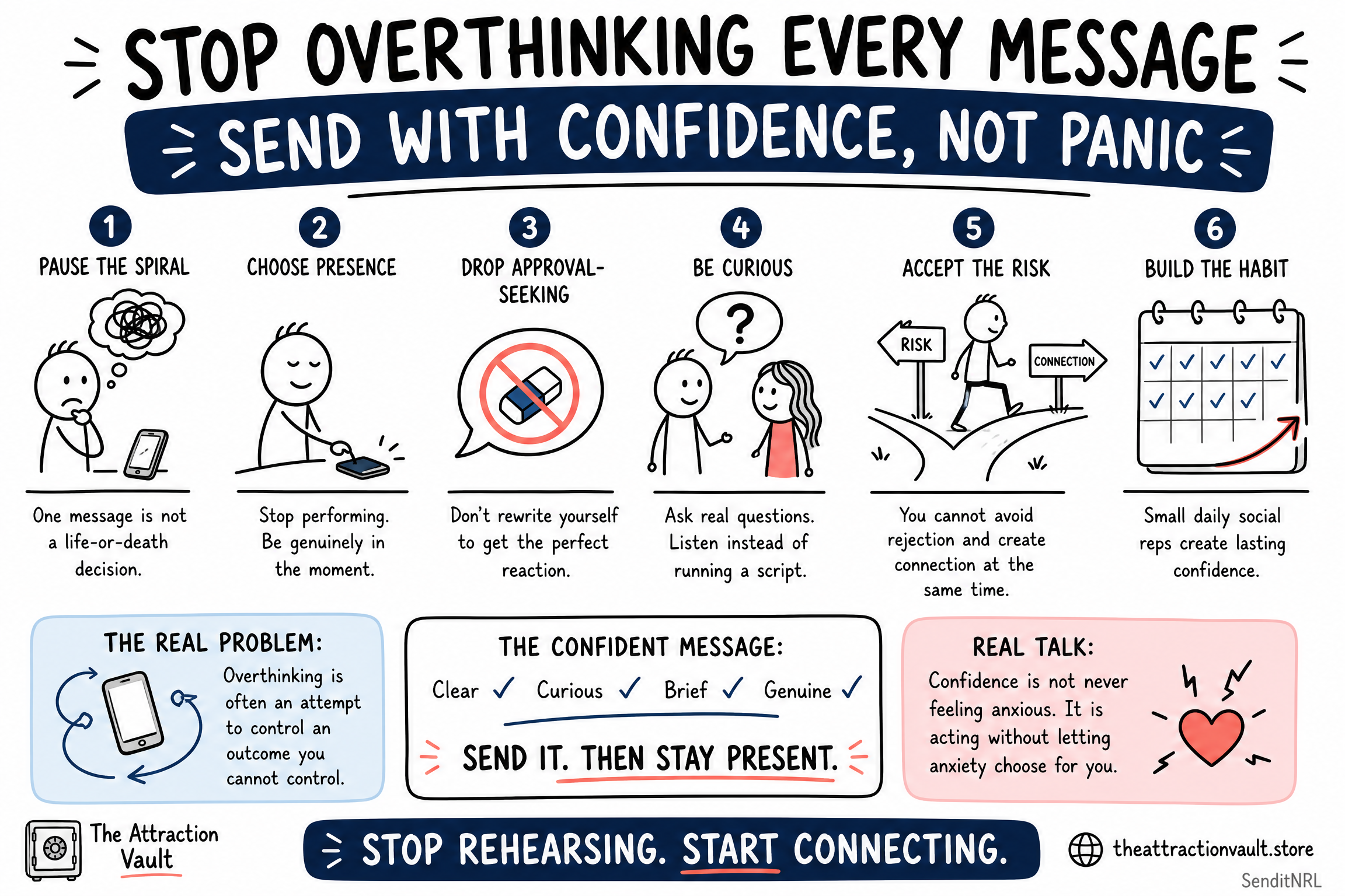 How to Stop Overthinking Every Message You Send