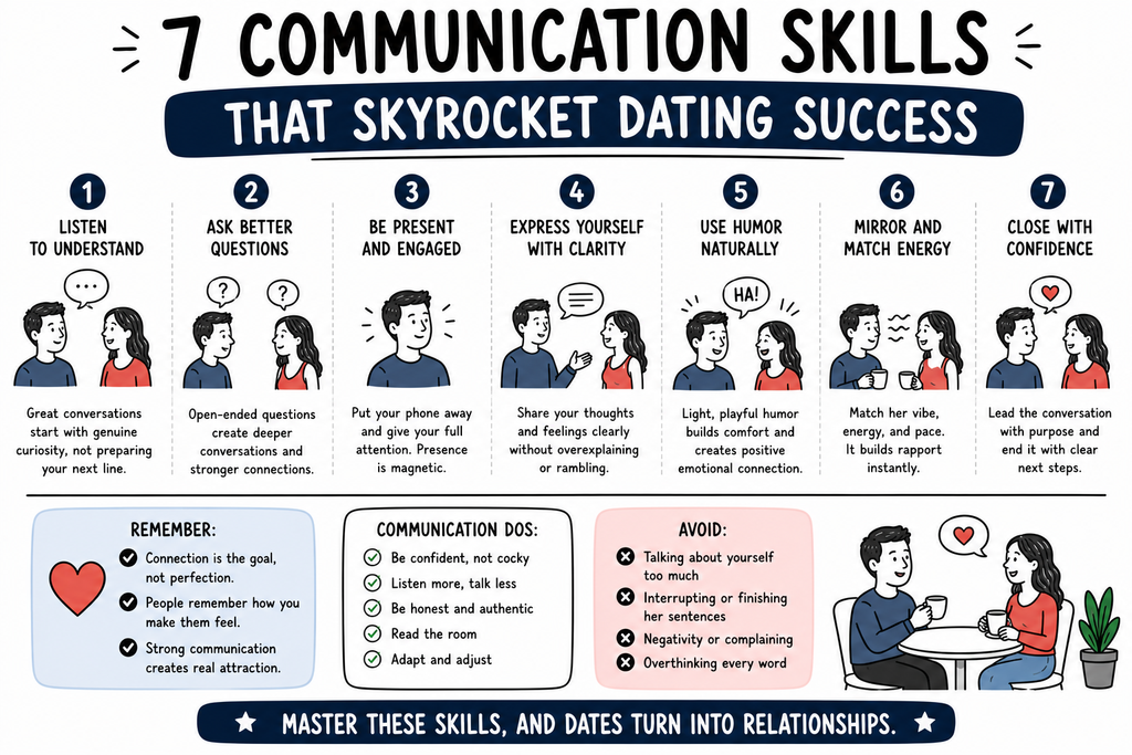 7 Communication Skills That Skyrocket Dating Success