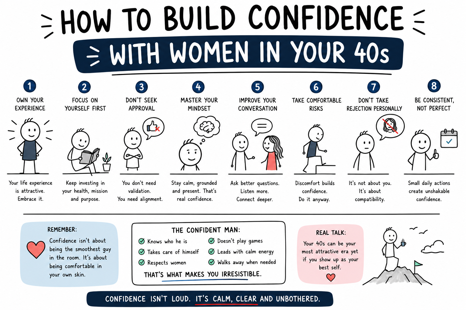 How to Build Confidence With Women in Your 40s