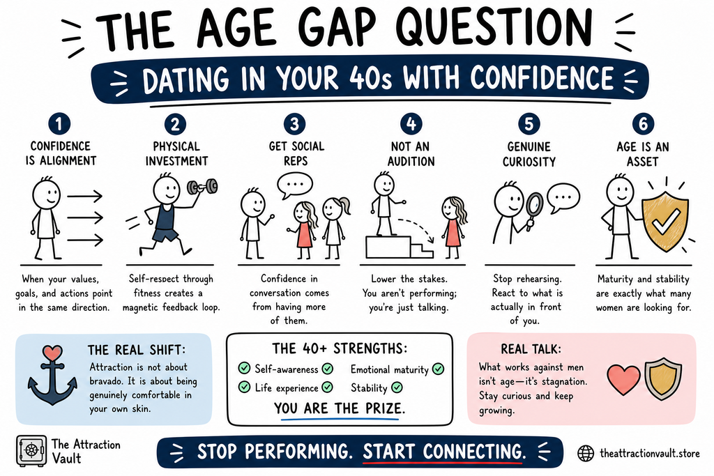 The Age Gap Question: Dating Younger Women in Your 40s