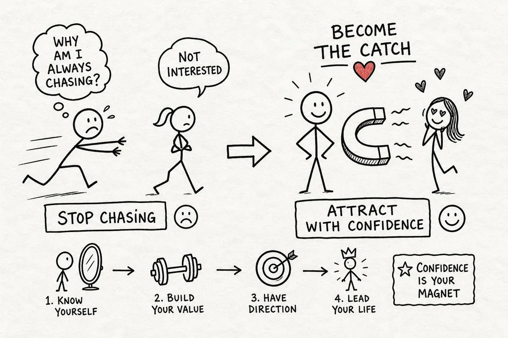 Stop Chasing Women: 9 Steps to Attract With Confidence